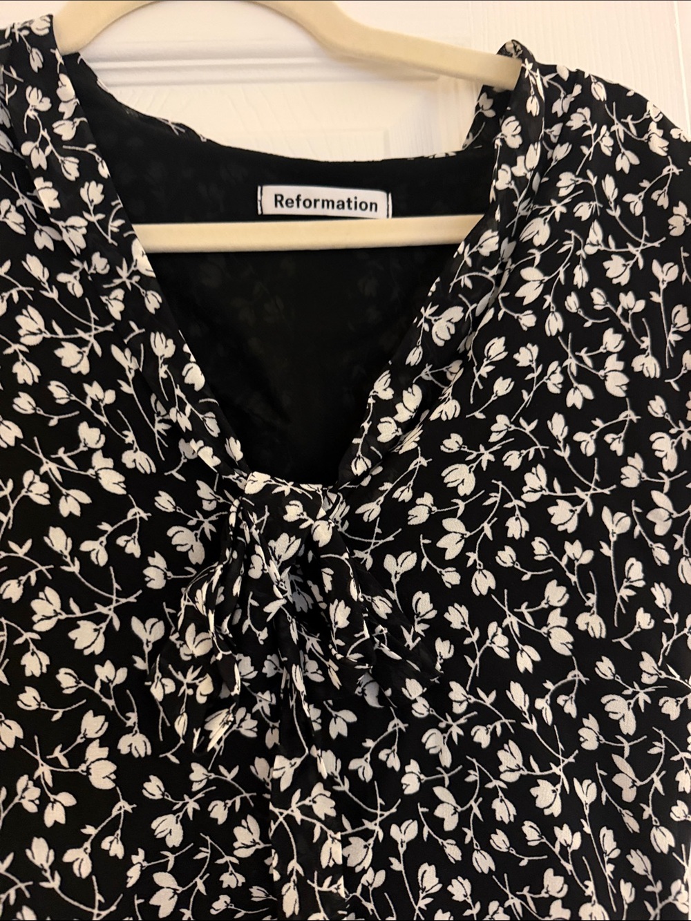 Reformation Reeds Dress Maria - Size 6 - Picture 2 of 5